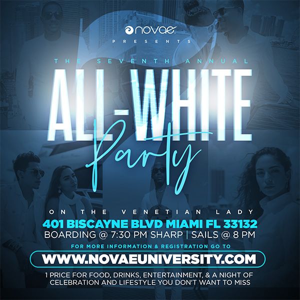 All White Yacht Party